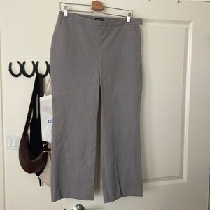 Grey straight leg pants